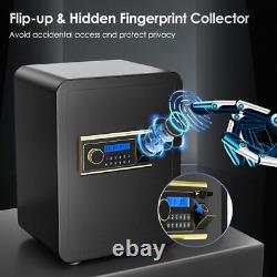 2.5 cu. Ft Large Fingerprint Electronic Digital Safe Jewelry Home Security Lock