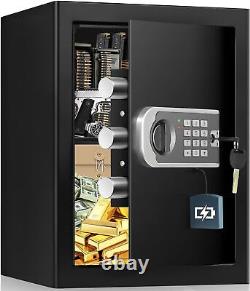 2.6 Cu ft Large Fireproof Safe Box, Combination Lock & Key