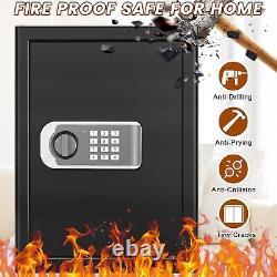 2.6 Cu ft Large Fireproof Safe Box, Combination Lock & Key