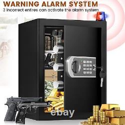 2.6 Cu ft Large Fireproof Safe Box, Combination Lock & Key