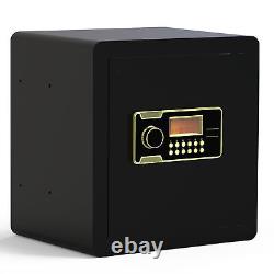 2 CuBic Small Security Home Safe Box with Digital Keypad Lock for Home Office