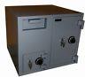 2 Door Cash Bag Depository Drop Safe With Ul Listed 3 Wheel Combination Lock
