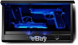 2 Gun Pistol Safe Quick Access Electronic Combination Lock Interior LED Light