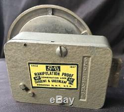 2 Vintage Sargent & Greenleaf Manipulation Proof Combination Safe Locks