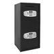 30.5 Digital Electronic Iron Safe Box Keypad Lock Home Office Hotel Gun Black