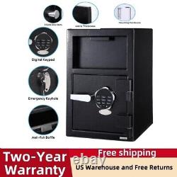 3.1 Cu. Ft Capacity Safe Box with Drop Slot and Digital Keypad Lock Heavy Duty