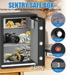 3.4 Cu Ft Large Safe Box Home Security Gun Cabinet Digital Keypad