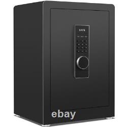 3.4 Cub Home Security Safe Cash Box with Combination Lock Large Capacity