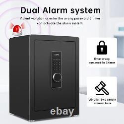 3.4 Cub Home Security Safe Cash Box with Combination Lock Large Capacity