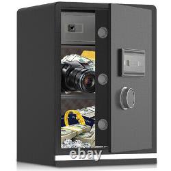 3.4 Cub Large Safe Box, Security Home Safe with LCD Display Inner Cabinet Box