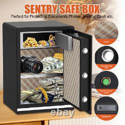 3.4 Cub Safe Box Large Safe with Hidden Compartment / Backlit Keypad Gun Cabinet