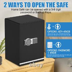 3.4 Cub Safe Box Lock Security for Cash Gold Digital Safe Key Lock Home Office