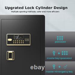 3.4 Cub Security Safe Box, Electronic Digital Lock, Large Home Safe