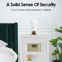 3.8 Cub Feet Fireproof Safe Digital LCD Key Lock Home Office Security Safe Box