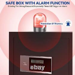 3 CuBic Digital Lock Safes Fireproof Safe Box Safety Box with Electronic Keypad