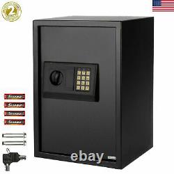 41L Digital Electronic Safe Box Keypad Gun Cash Lock Security Home Office Hotel