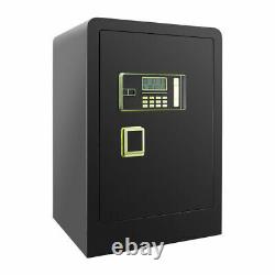 4.2Cub Safe Box Large LCD Double Lock Security Fireproof Home Office Money Files