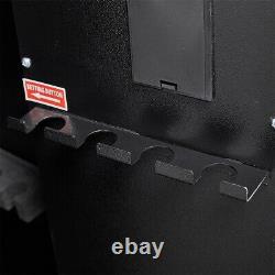 4/5 Gun Rifle Steel Storage Wall Safe Box Security Cabinet Electronic Dual Lock