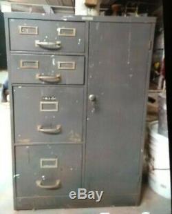 4 Drawer 2 shelves File Cabinet Safe with Combination Lock and original key