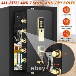 5.0 Cuft Extra Large Home Safe Fireproof Waterproof Anti-theft Digital Keypad