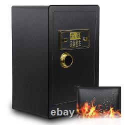 60cm Jewelry Deposit Safe Box, Digital Security Home Safe for Money Valuables