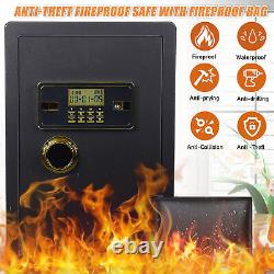 60cm Safe Box Large Home Anti-theft Fireproof Safe for Documents Money Valuables