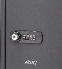 64 Key Storage Cabinet Combination Lock Box Safe Organize Wall Holder Dealership
