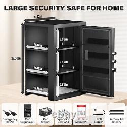 6.0 Cu ft Large Safe Box, Unassembled Digital Money Safe with Backlit Keypad