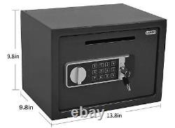ANSLOCK Drop Slot Safes Depository Safe, Security Keypad Cabinet Safes, 0.58