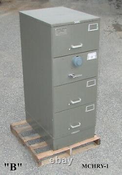 Ammo Storage File Safe 500 Lbs 4 Drawer Hi Security Combination Lock