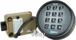 Amsec Electronic Digital Lock package with Slam Bolt Gun/Jewelry safe ESL20XL-S