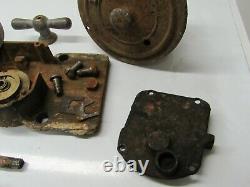 Antique 1800s Safe Lock Mechanism DEXTER Combination Dial Handle Complete Workin