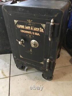 Antique Alpine Safe & Lock Co. Cincinnati Oh. Full Size Safe Working Combination