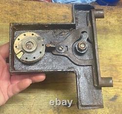 Antique Complete Alpine Safe & Lock Co 3 Number Combination Dial Mechanism