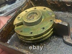 Antique Complete Alpine Safe & Lock Co 3 Number Combination Dial Mechanism