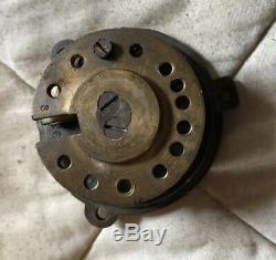 Antique Complete Hall's Safe & Lock Co. 4# Combination Dial Mechanism 1867-1892