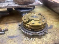 Antique Complete Hall's Safe & Lock Co. 4 Number Combination Dial Mechanism