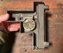 Antique Early Victor Safe & Lock Co. Complete Combination Dial Mechanism 1800s