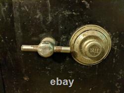 Antique Floor / Gun Safe With Yale Lock