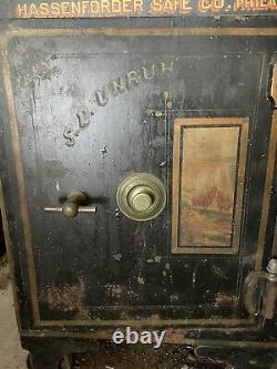 Antique Hassenforder Safe Company Phila. Sargent & Greenleaf Combination Lock