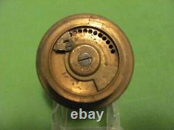 Antique Joseph L. Hall's Combination Safe Lock Wheel Pack with Coin Medallion