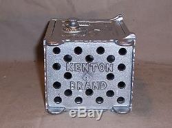 Antique Kenton Cast Iron Still Bank The Bank Of Industry Safe Combination Lock