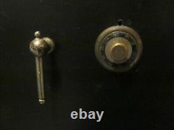 Antique MOSLER SAFE with Combination Lock 48x33x25 P/U Zip 02072 Bank Dispensary