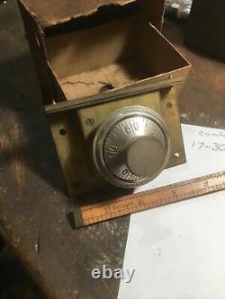 Antique New Old Stock Combination Lock Bank Safe Vault Door Eagle Lock Company