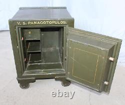 Antique Victor Iron Safe and Lock Co. Working Combination- 1904 Green