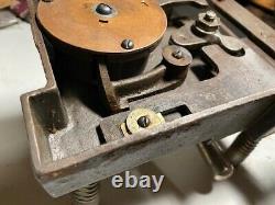 Antique Vintage Diebold Safe & Lock Co. Complete 4# Combination Dial Mechanism