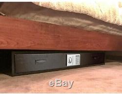 BUFFALO Under Bed Gun Safe 3 cu. Ft. Digital Keypad Pry-Resistant Steel