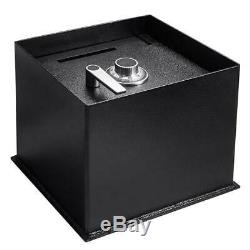 Barska AX13200 0.89 Cu-Ft Solid Steel Combination Lock Drop Slot Floor Safe