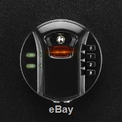 Barska HQ800 Standard Quick Access Keypad Biometric Safe, Black, AX12760