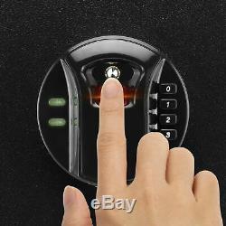 Barska HQ800 Standard Quick Access Keypad Biometric Safe, Black, AX12760